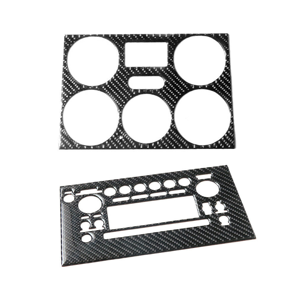 4X Carbon Fiber Interior Door Handle Cover Trim for Alfa Romeo Giulia 2017-2019 v