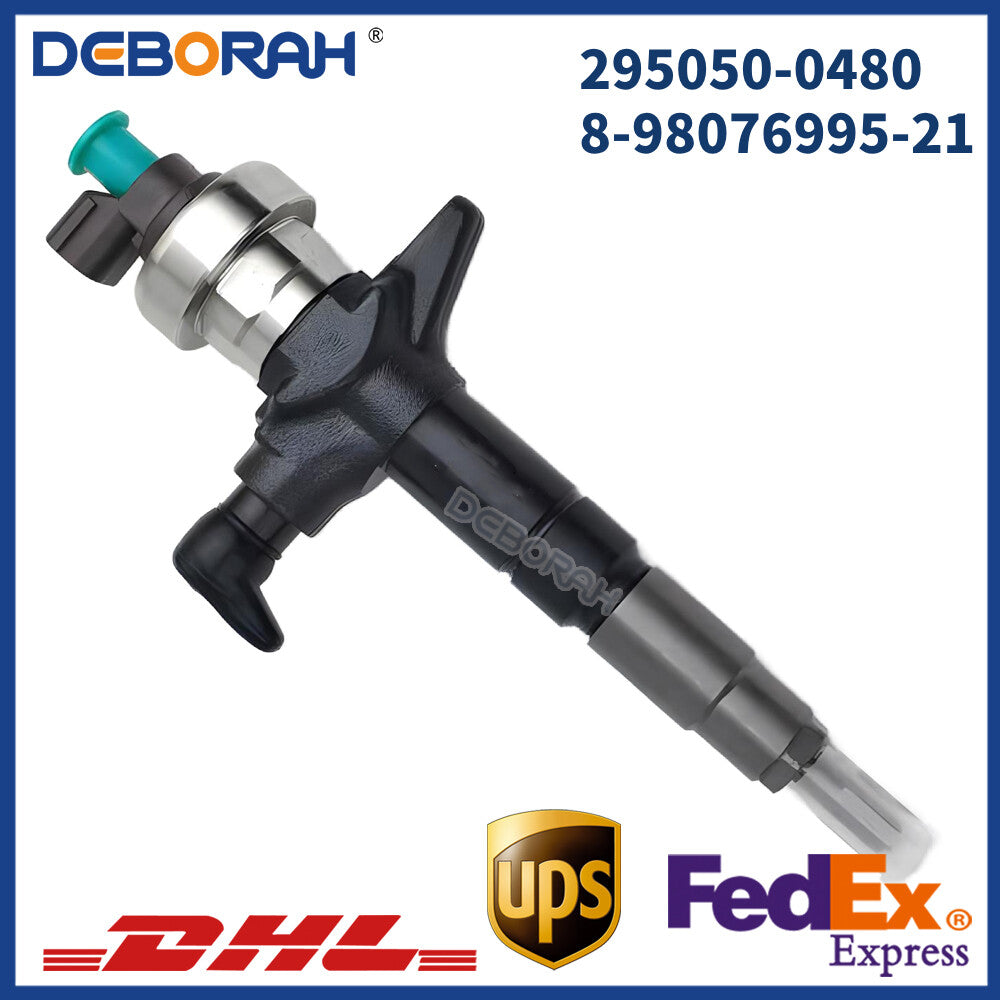 Fuel Injector Assembly 295050-0480 8-98076995-21 Diesel Injector for Isuzu 4JJ1
