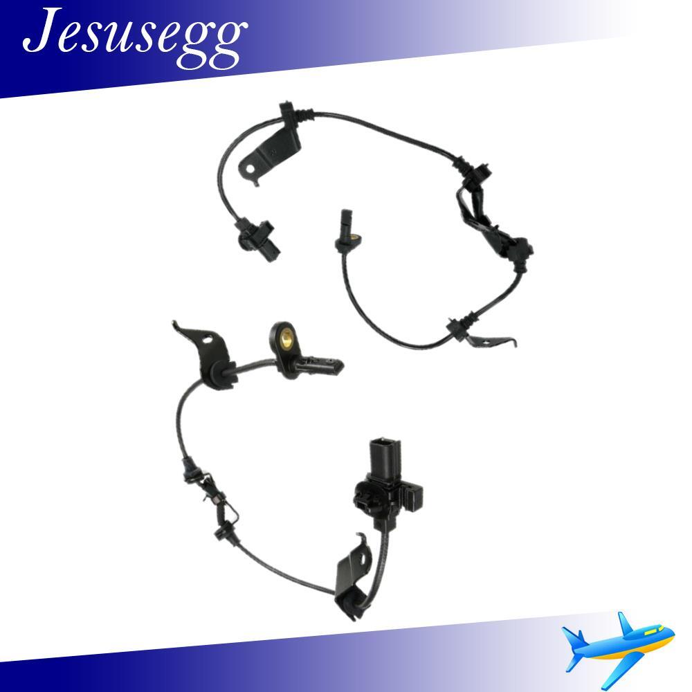 Pair for Honda for Accord TSX 2.4L 3.5L ABS Wheel Speed Sensor Front Right + Left Q