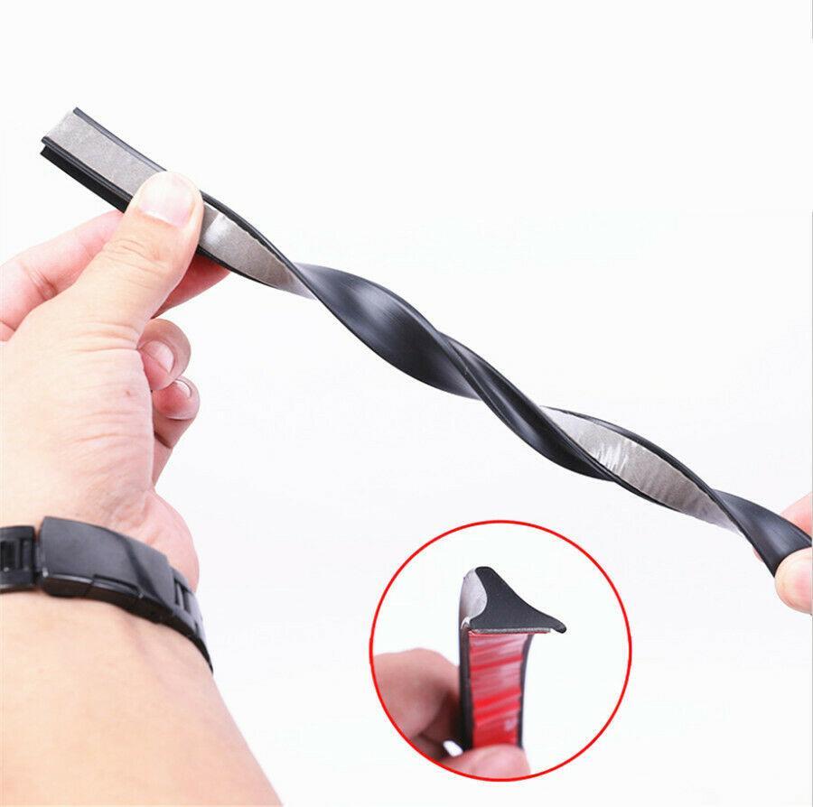 Rubber soundproof and dustproof sealing strips are suitable for car covers and car windshields up to 1.8 meters long. n