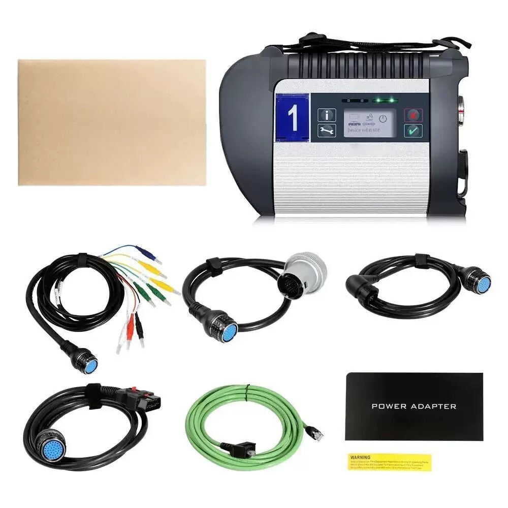 MB Star C4 Full Set SD Connector for Mercedes Trucks/Vehicle Diagnostics Supports DoIP/WIFI Q