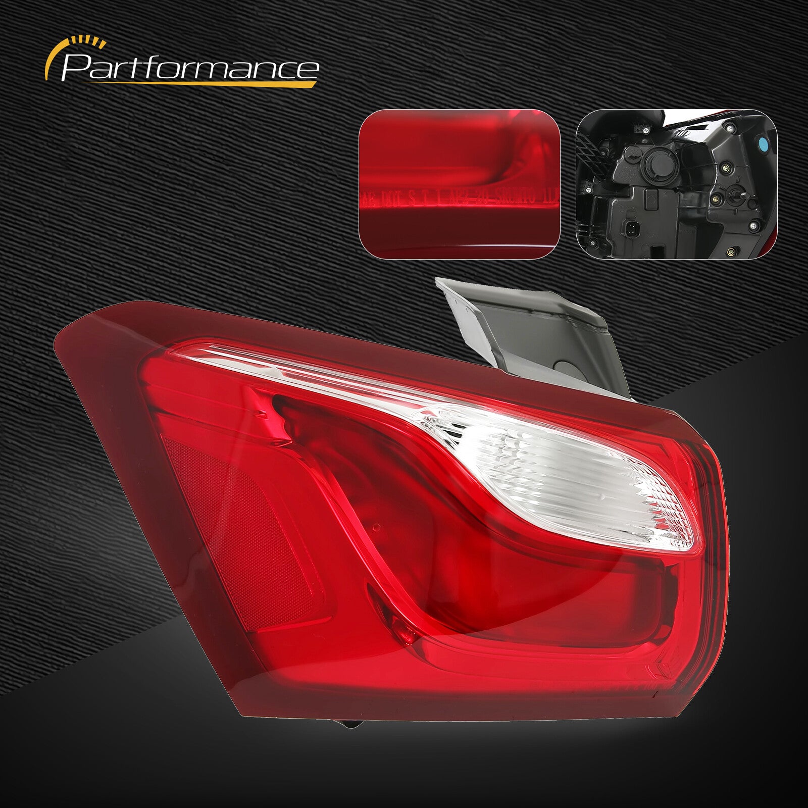 For 2018 - 2021 for Equinox LED LH Taillight Taillight Assembly Outer Driver Side - v