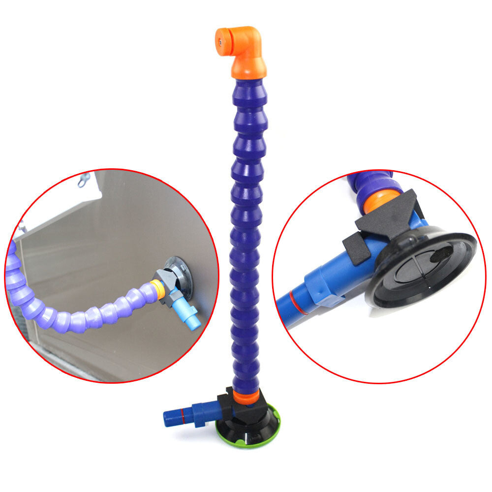 3 heavy duty hand pump suction cup with flexible bracket for dent light v