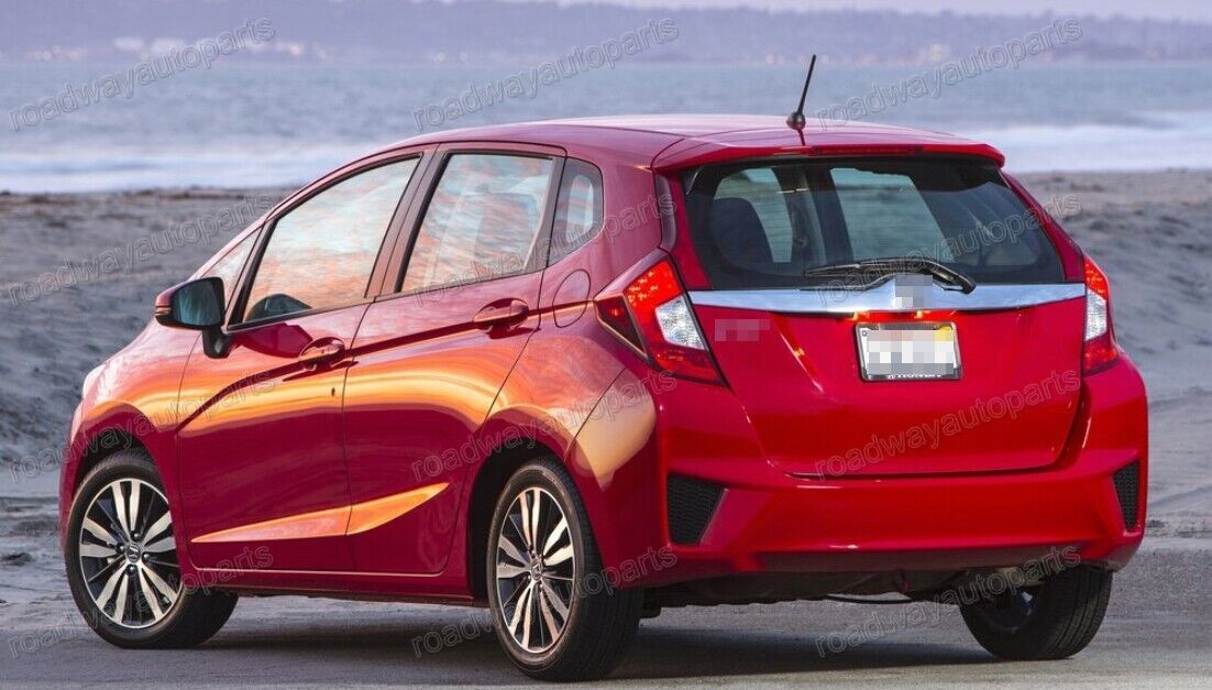 1Pcs Left Side Black Rear Bumper Plate Molding Cover Fit for Honda Fit 2015 2016 Q