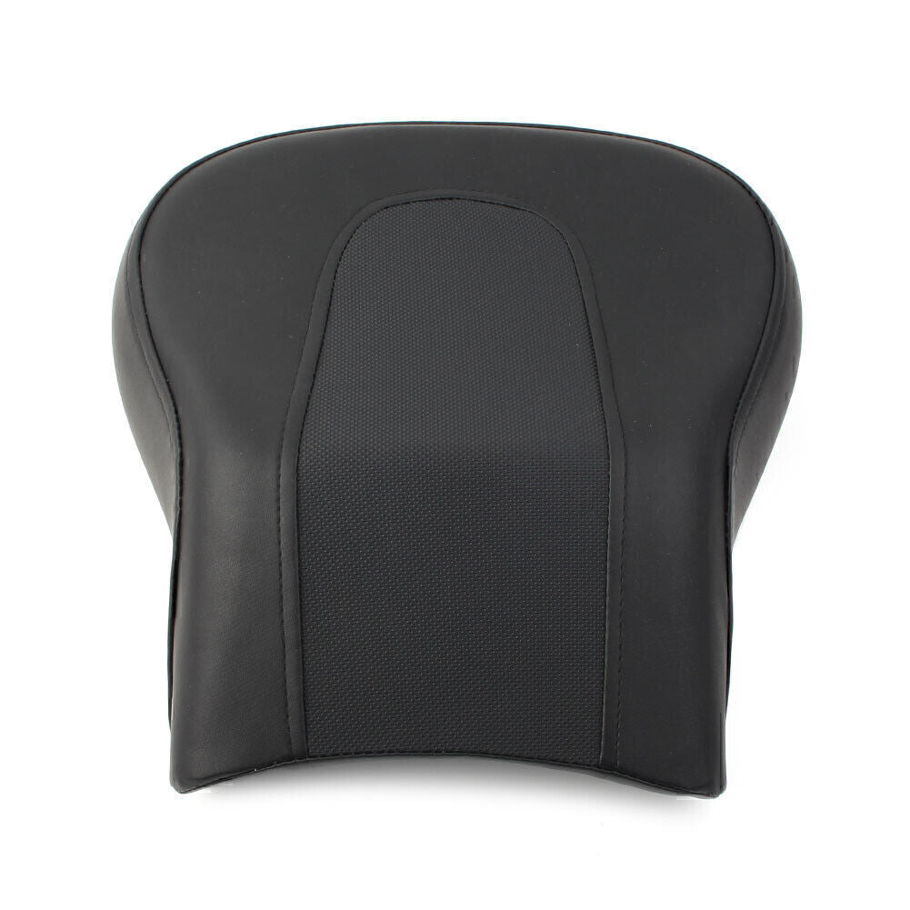 Rear Passenger for Seat Pillion For Fit for Harley Davidson FLSTF FatBoy 08-14 Black Q