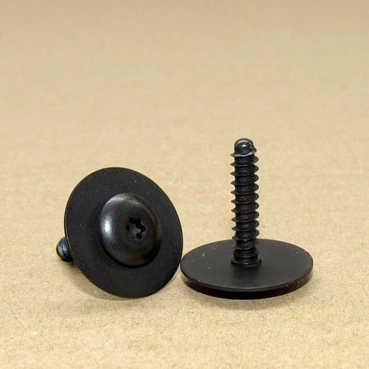 10 Pcs Black Car Inner Fender Splash Shield Bolt Screw For GM for Chevrolet for GMC Q