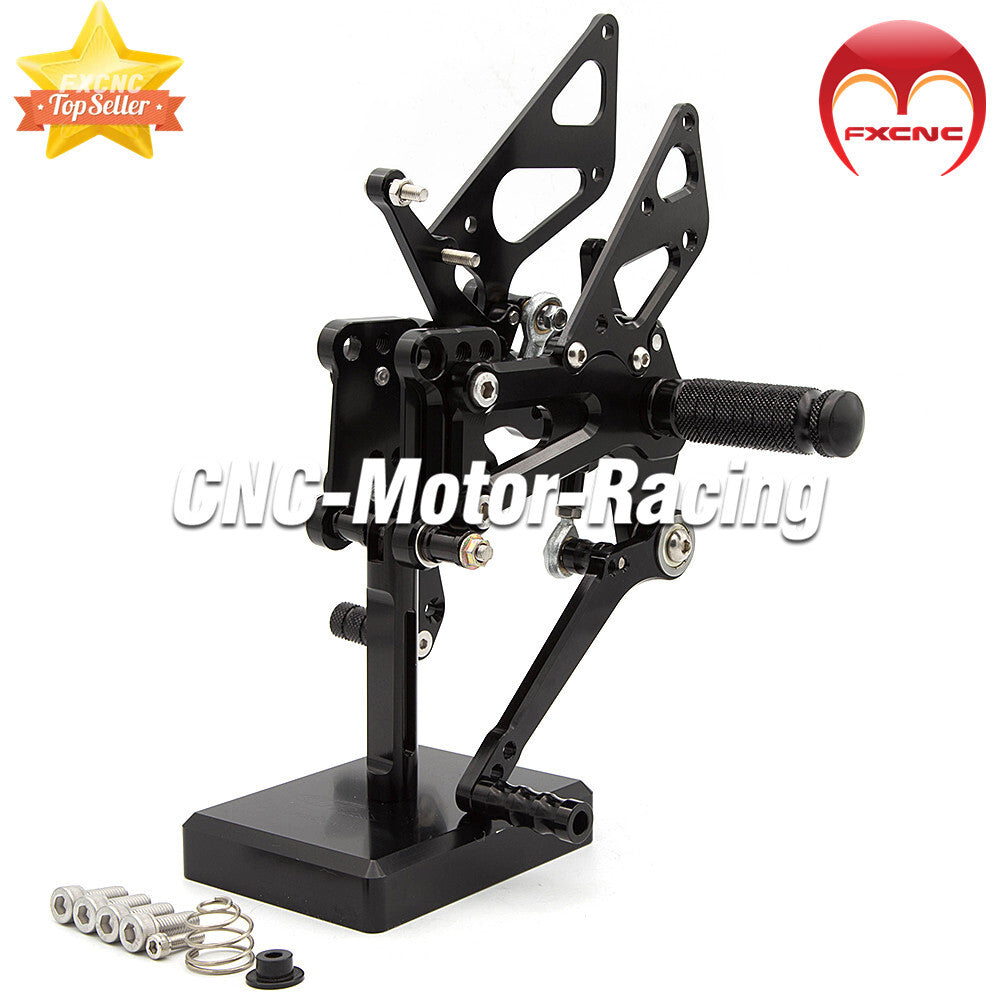 CNC geared footrest and foot spike kit for BMW S1000R 2009-2014 2012 2013
