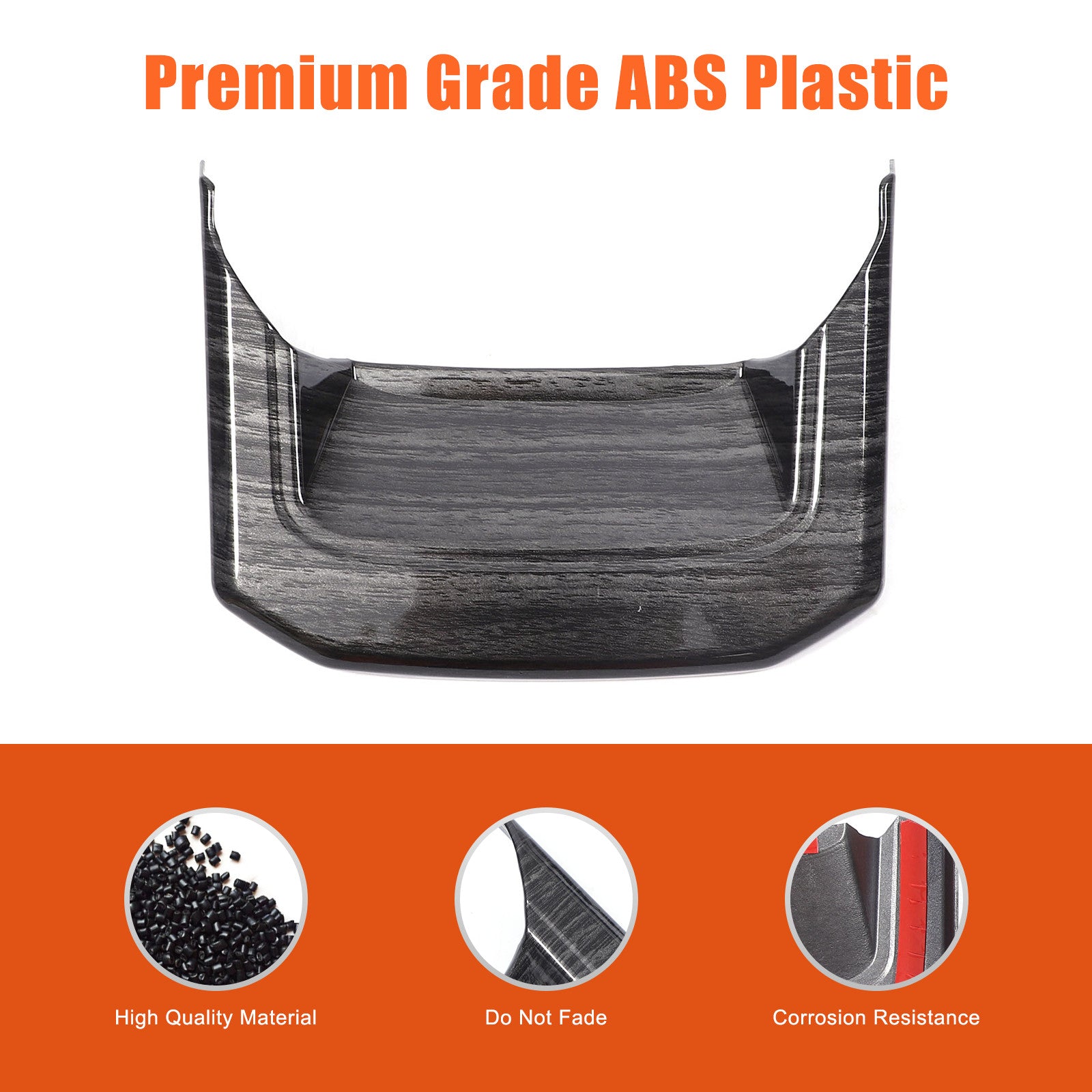 Carbon fiber steering wheel lower cover trim for Land Cruiser Prado LC250 2024+- n