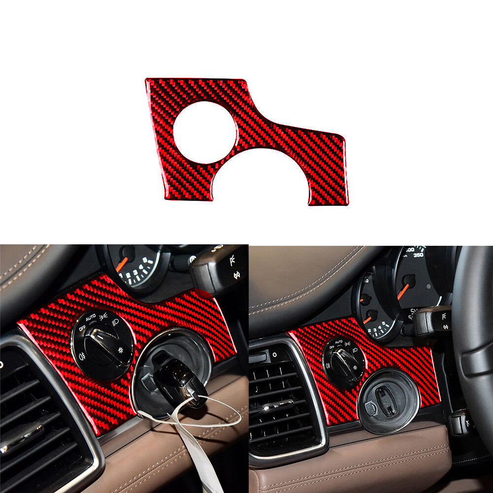 2X Carbon Fiber Front Door Sill Panel Cover Trim For Model 3/Y 2017-2022 v