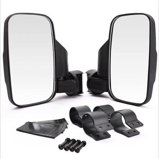 UTV 1.75-2 Side Mirrors Foldable Adjustable for Polaris RZR S 800/900 XP 1000