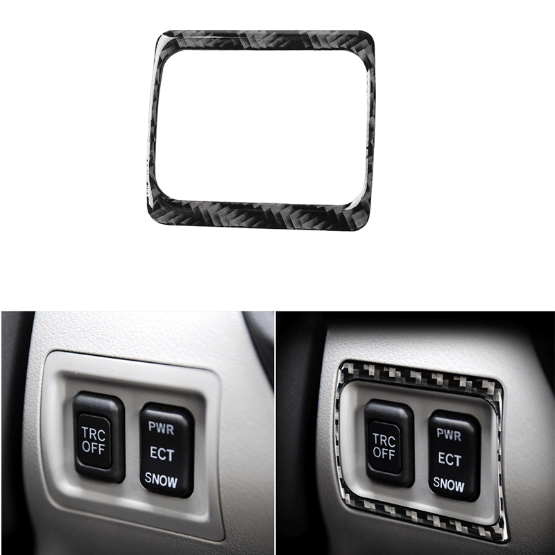 Carbon Fiber TRC Switch Frame Cover Trim for Lexus IS250 300 350 2006-2012