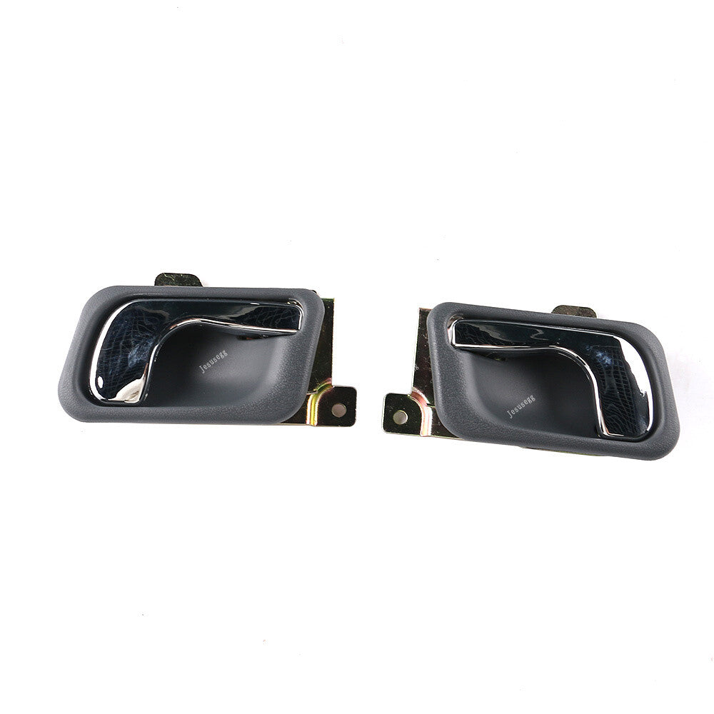 2X Interior Front/Rear Door Handle L+R for Mitsubishi Montero for Pajero V31 V32 V33 Q