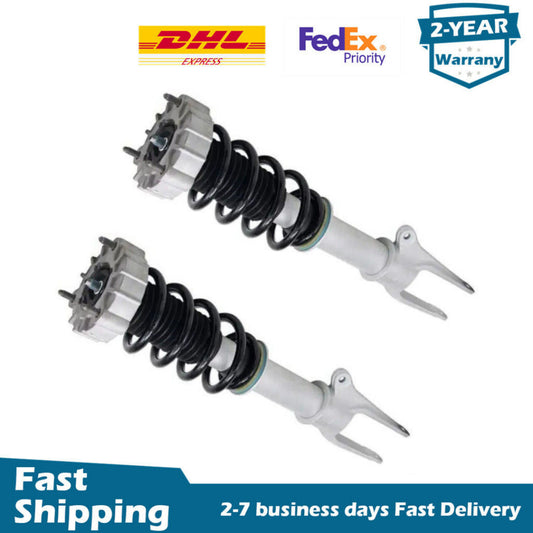 2PCS Front Shock Coil Spring Struts w/PASM for Porsche for Panamera 970 2010-2017