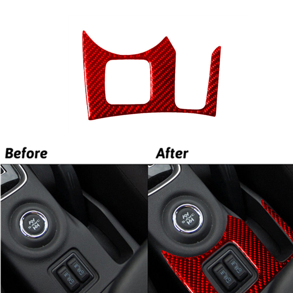 Carbon Fiber Digital Climate Control Trim for Honda CRV CR-V 2012-2016 Type-B v