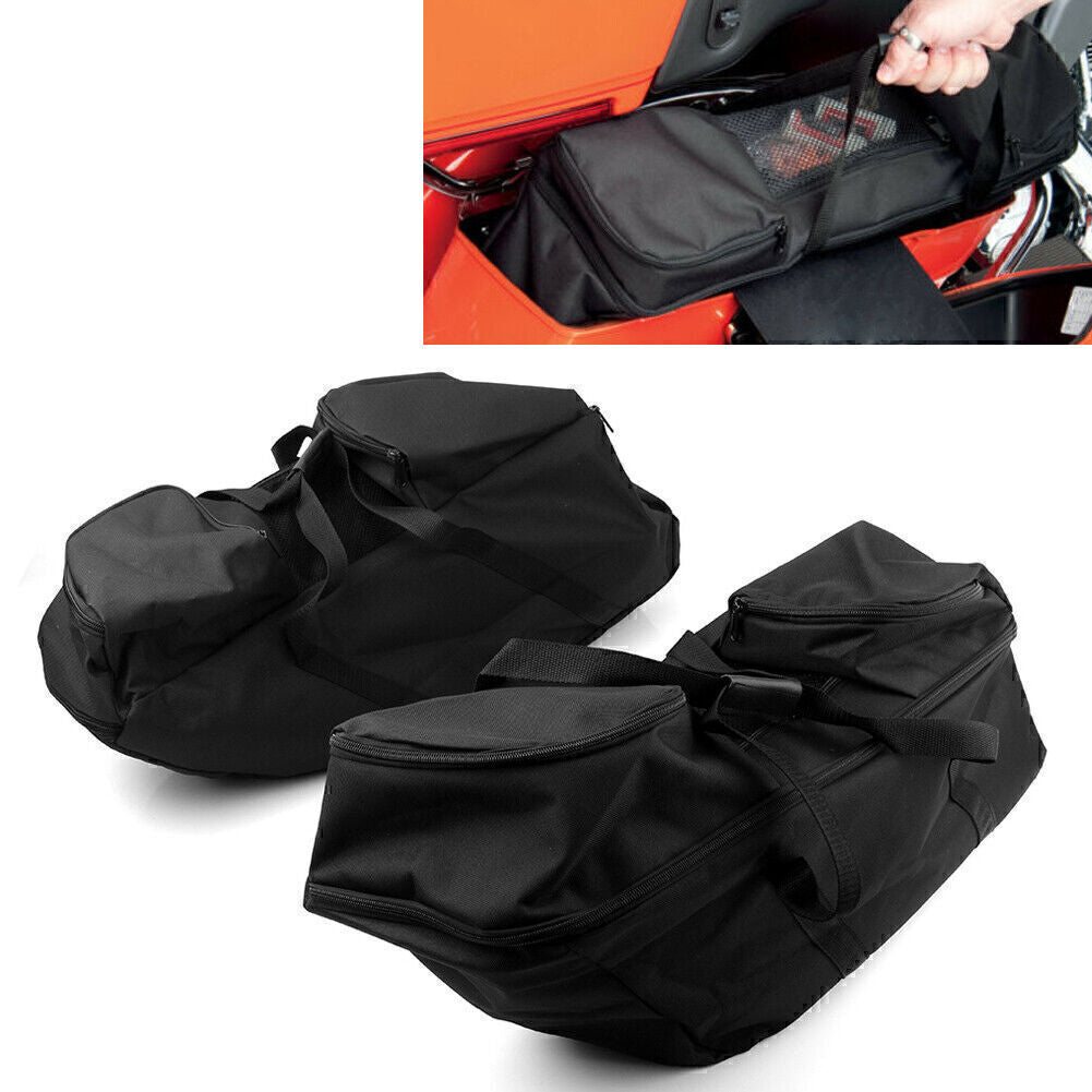 2x Saddlebag Liners Fit for Harley Touring Hard Saddlebags 14-19 Q