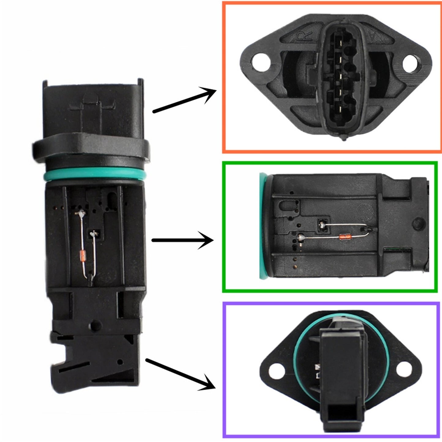 New Airflow MAF Meter Sensor for Lada KALINA Priora Niva 0280218116 n