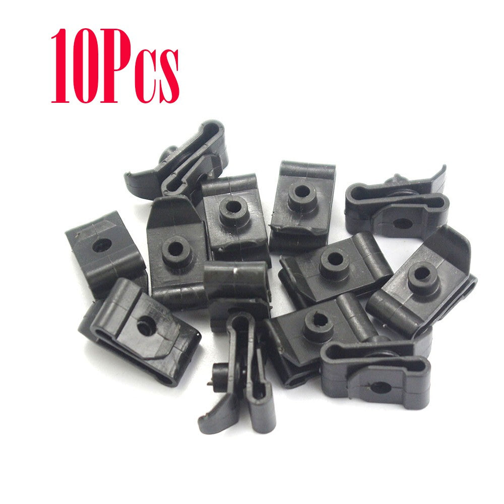 10x Bumper Nut 12 Screw Nylon Clip Retainer Fender 90467-05114 for Toyota for Lexus