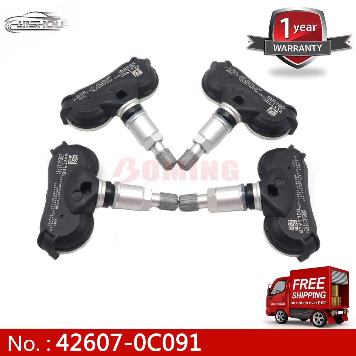 42607-0C091 Suitable for complete for Toyota TPMS tire pressure sensor and service kit