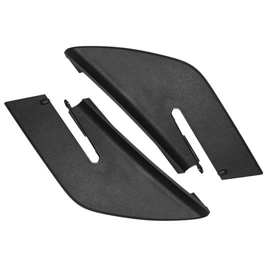 2Pcs Black Rear Bumper Spoiler Fin Replacement 82548200 For California 2009-2014 Q