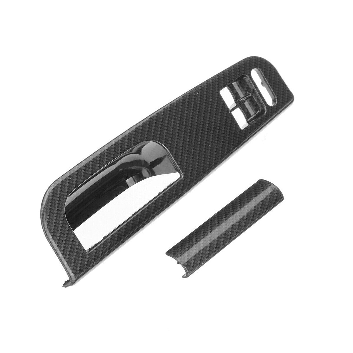 Carbon fiber LHD window switch panel trim baffle suitable for Volkswagen for Golf MK4 98-06 2-door ABS
