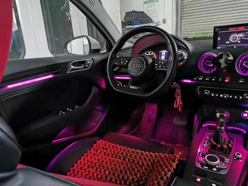 32 color Illuminated Retrofit LED ambient light for Audi A3 S3 RS3 8V 2014-2021