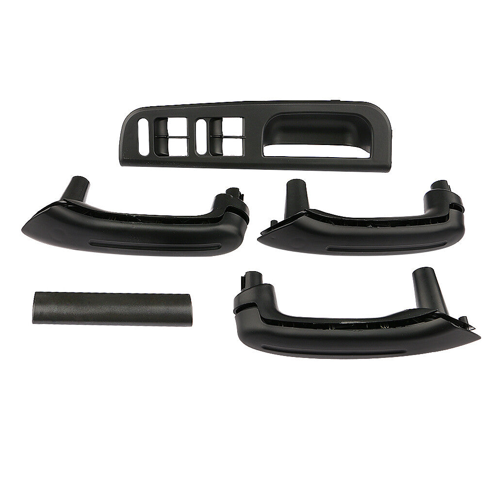 RHD Interior Door Grab Handle Cover + Switch Bezel Trim for VW for Jetta for Golf 98-04