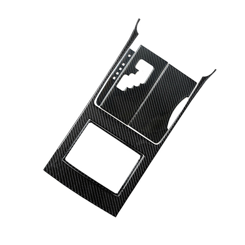 for Audi Q5 Carbon Fiber Interior Rear Cigarette Lighter Frame Cover Trim v