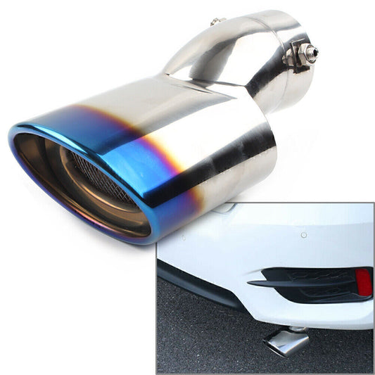 Stainless Steel Car Rear Exhaust Pipe Tail Muffler Tip Fit for Honda for Civic 2016-2020