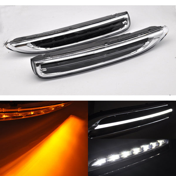 clear Switchback LED Daytime Running Light Signal For 11-14 for Cayenne 958 v