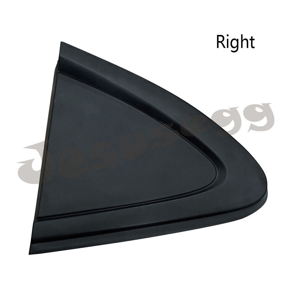 Pair Black Left+Right Rear Window Bezel Molding Fit for Chevrolet for Cruze 2016-19