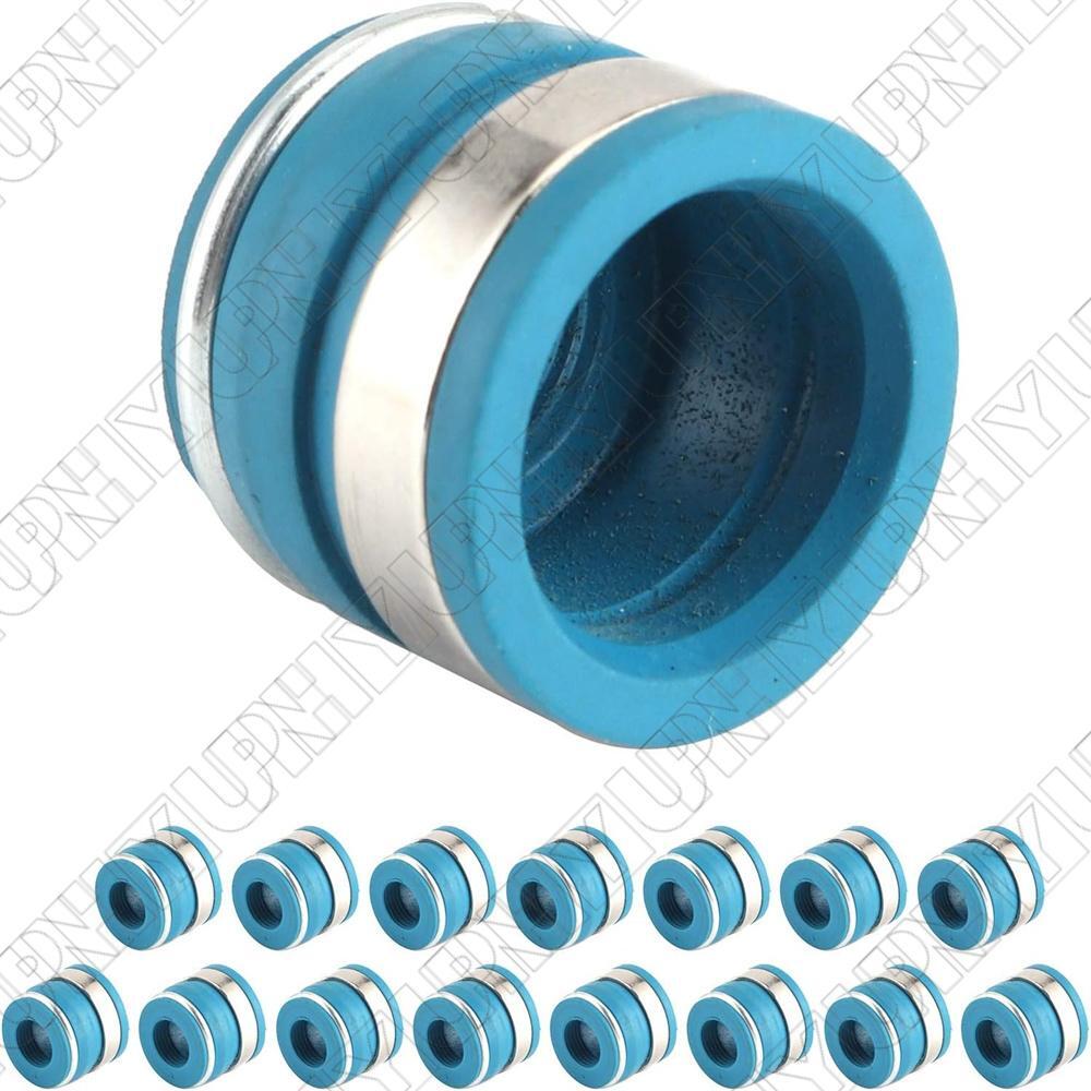 16 Pcs Fit For SBC BBC SBF BBF 11/32 X .500 Valve Stem Oil Seals Set Q