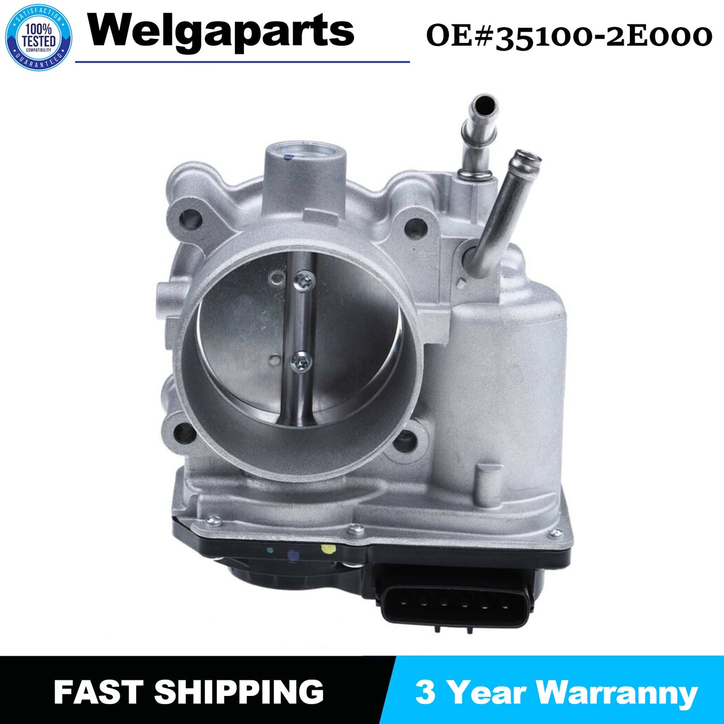 1PC Throttle Body 35100-2E000 for Kia Soul 2.0L for Hyundai for Elantra 1.8L 2.0L