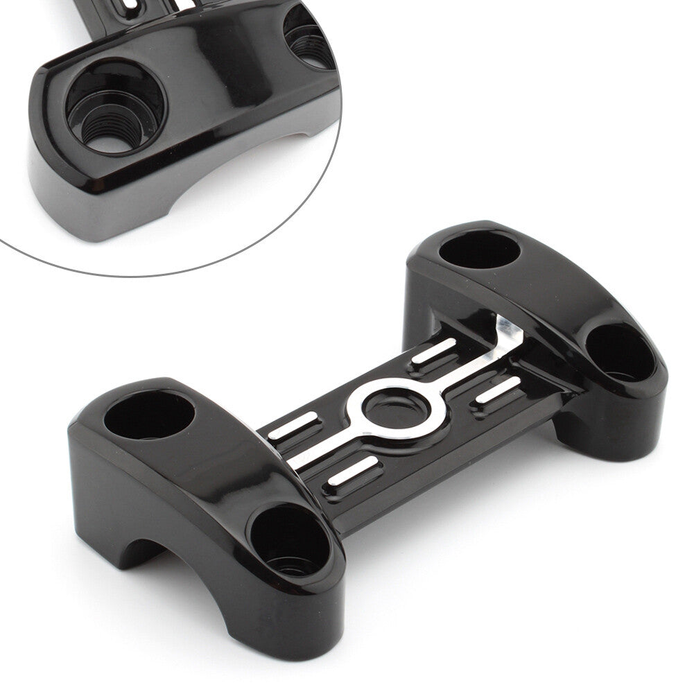 Black Handlebar Risers Top Cover Mounts Clamp for BMW R NINE T R9T Scrambler Q