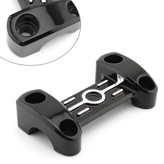 Black Handlebar Risers Top Cover Mounts Clamp for BMW R NINE T R9T Scrambler Q