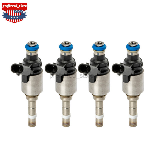 4-pack fuel injectors 0261500076 suitable for T5 Eos CC, for Audi A4, A3, A5 TT 2.0L turbocharged. v