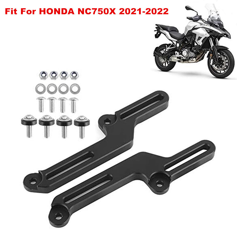 Motorcycle windshield adjuster and windshield bracket kit for Honda NC750X (2021-22) n