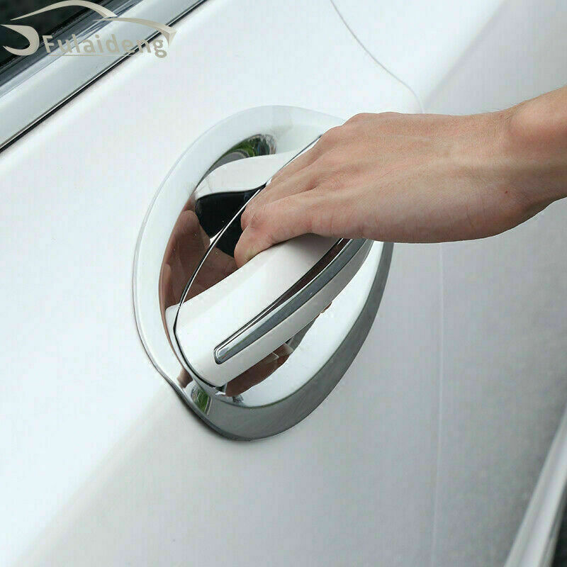 for Lincoln MKZ 2017-2020 Chrome Door HandleDoor Bowl Protector Cover Trim 12X