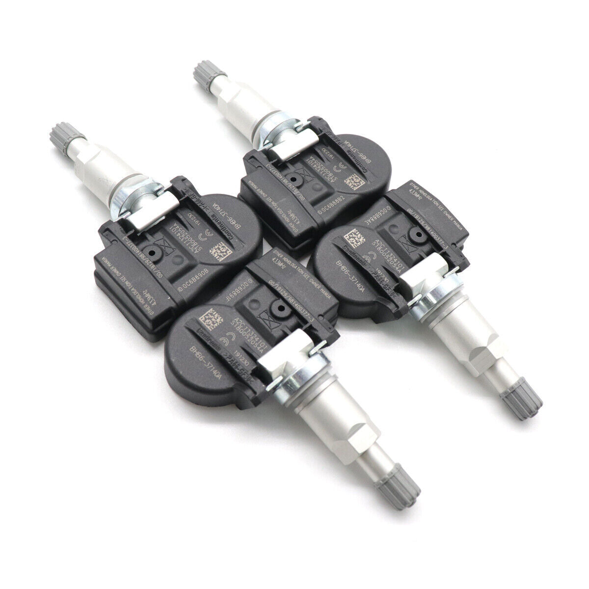 4-pack of new TPMS (Tire Pressure Monitoring System) sensors for Mazda MX-5 Miata 2009-2015 - 433MHz