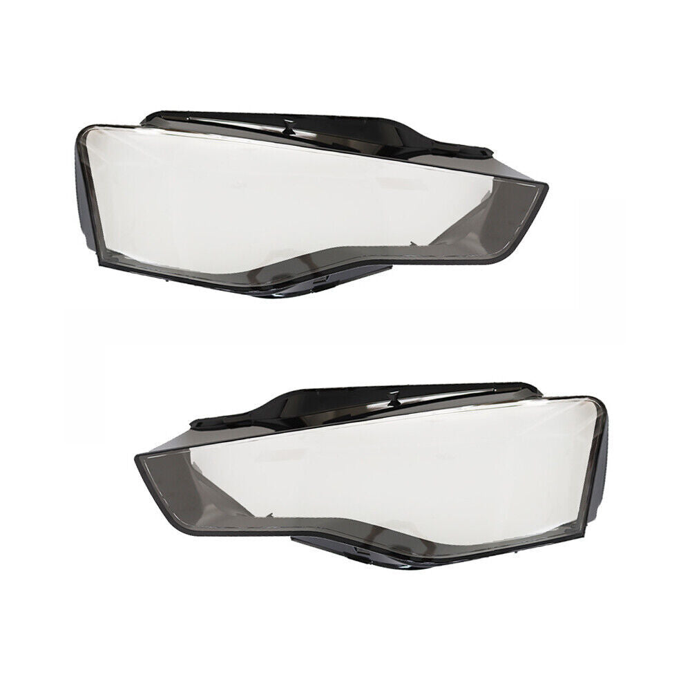 Dual headlight cover/lens transparent housing for Audi for A5 2012-2016