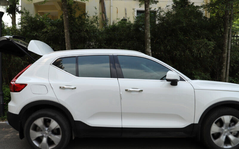 for Volvo XC40 2019-23 Chrome steel Window Full Molding Strip Cover Trim Set 8x