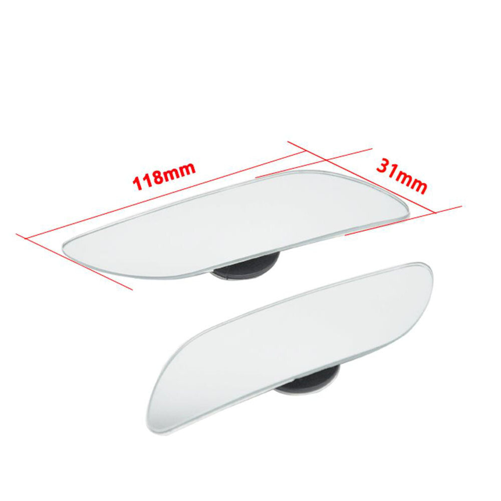 2pcs Accessory Car Auto 360¡ã Wide Angle Rear Side View Convex Blind Spot Mirror
