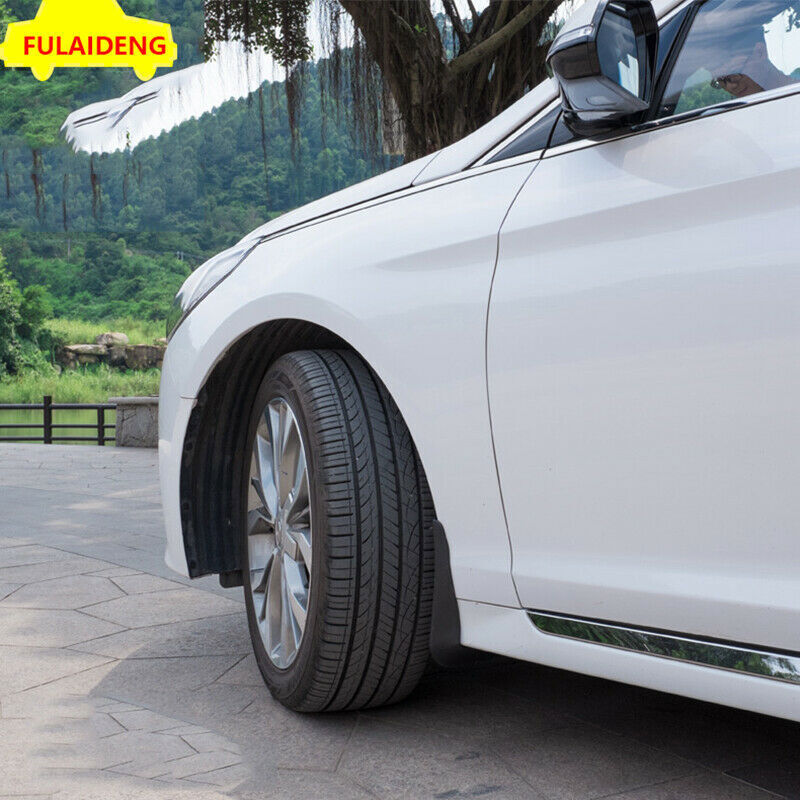 4P for Hyundai Sonata 2018-2019 Mud Flaps Splash Guard Mudguard Fender Mudflaps