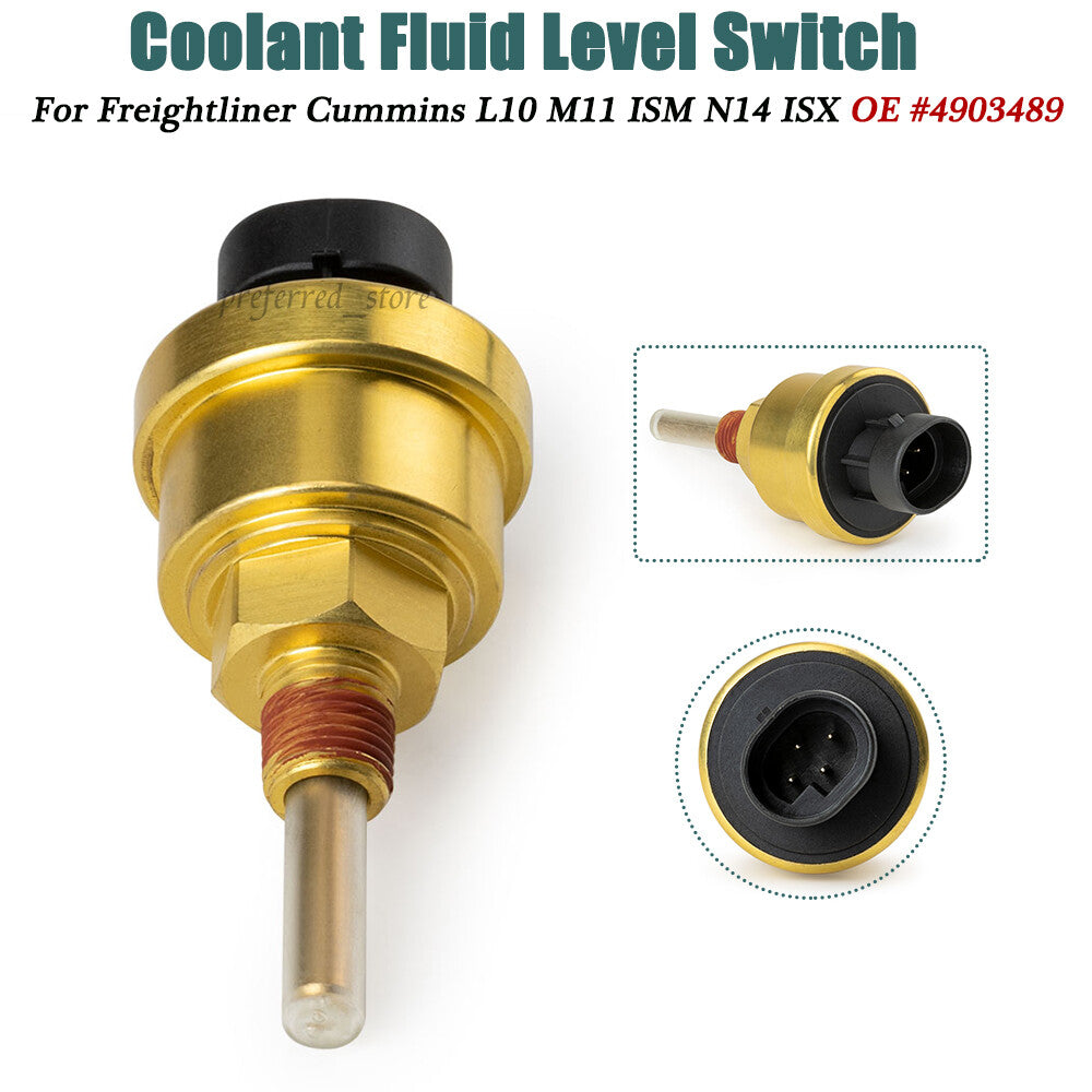 Coolant level switch 4903489 is suitable for Peterbilt L10 M11 ISM N14 3612521- v