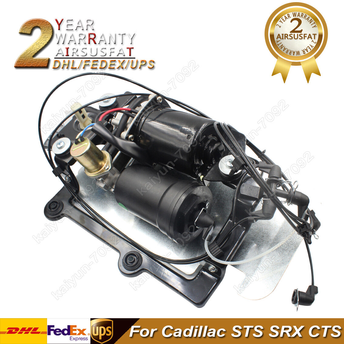 Air Suspension Compressor Pump for Cadillac STS SRX CTS 88957190 15228009 04-10