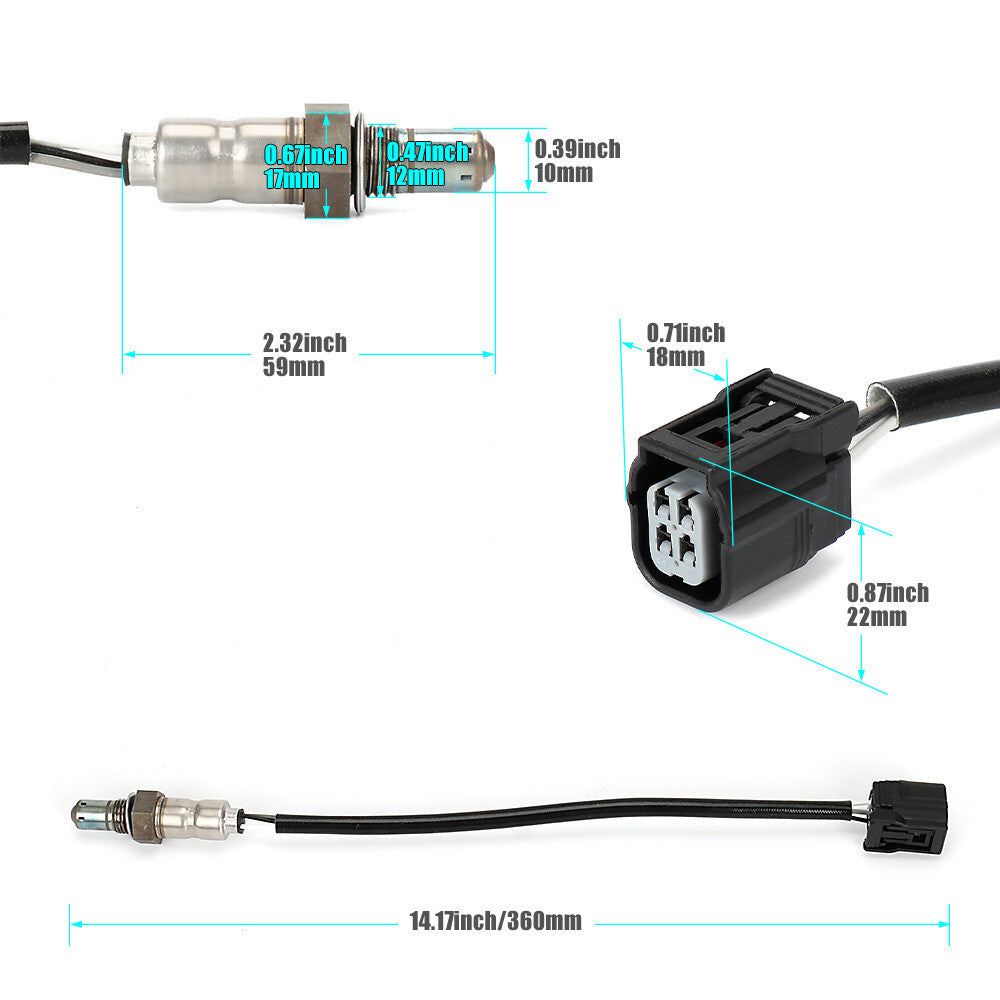 New O2 Oxygen Sensor for Honda Rancher 420 TRX420 36531-Hr3-A22 (2014-2019) Q