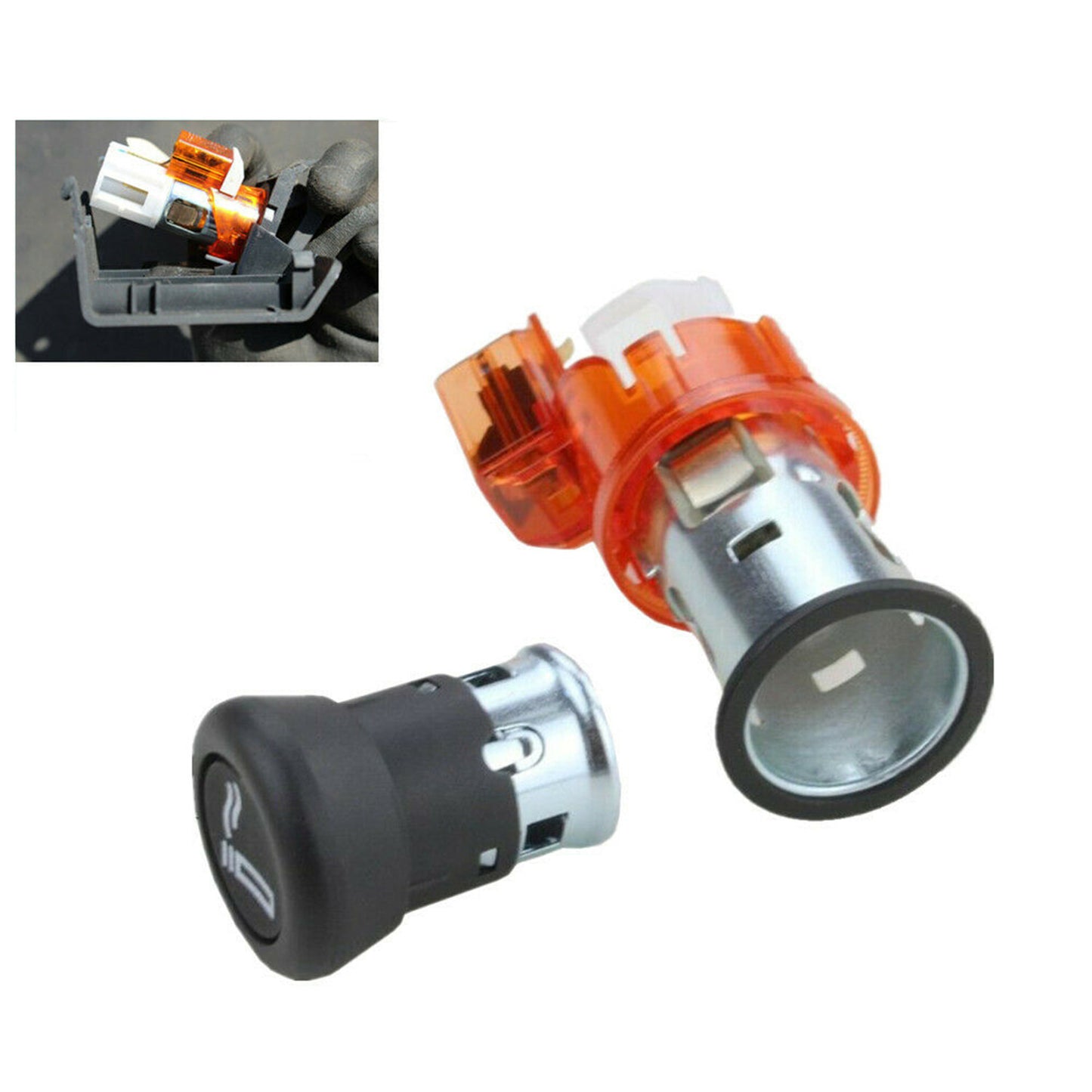 12V Auto Car Cigarette Lighter  Base Assembly 8E0919309 for Audi A4 A5 A6 for A8 Q7