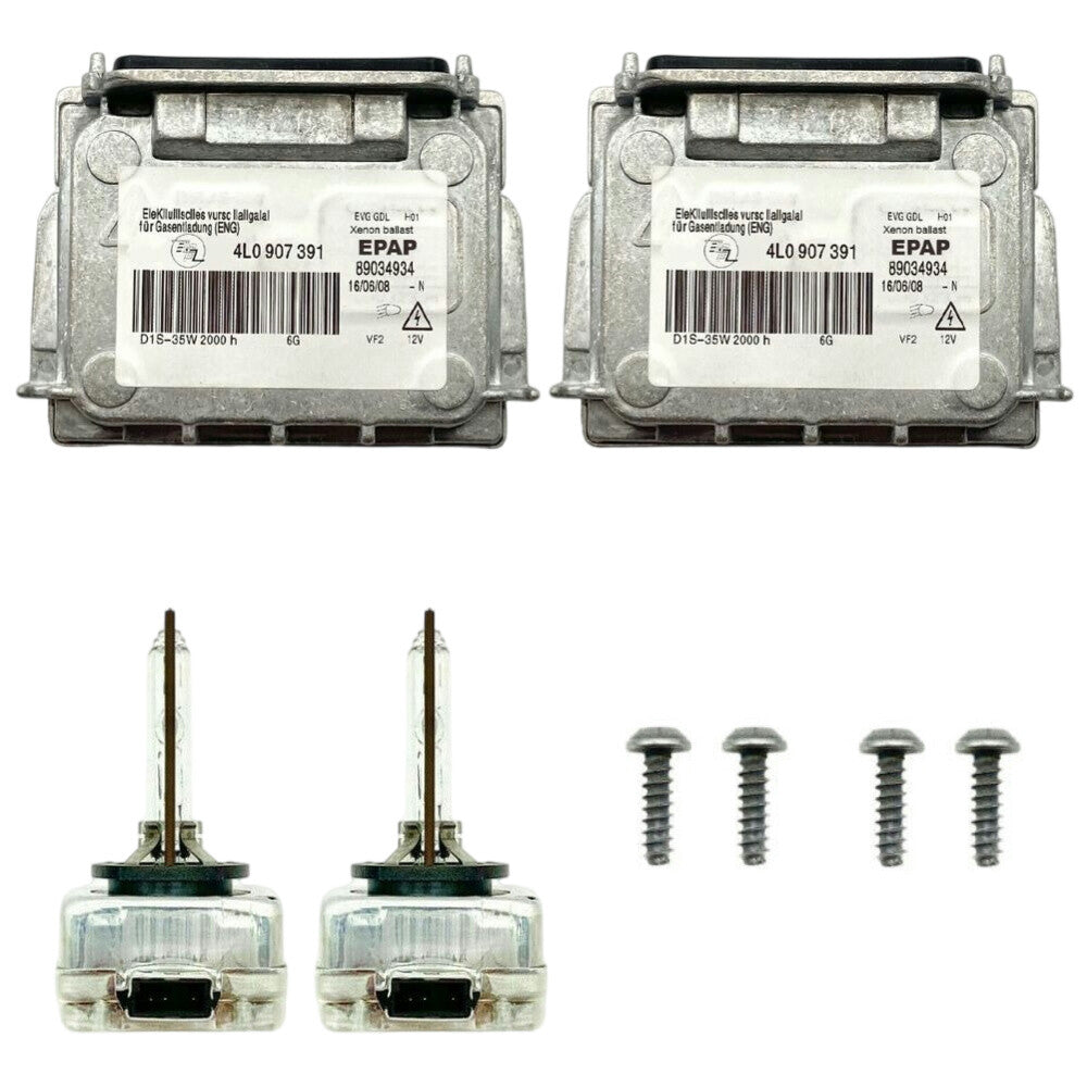 2x New For 11-13 for Dodge Durango Xenon Ballast HID D1S Bulb Kit Control Unit 6G