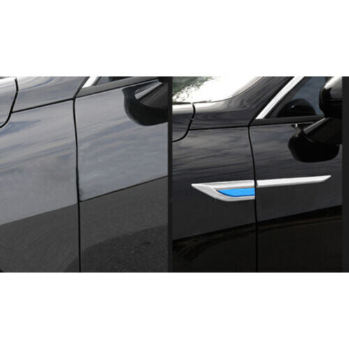 ABS Rear Fog Light Lamp Chrome Cover Trims Frame For Escape Kuga 2013-2019 v