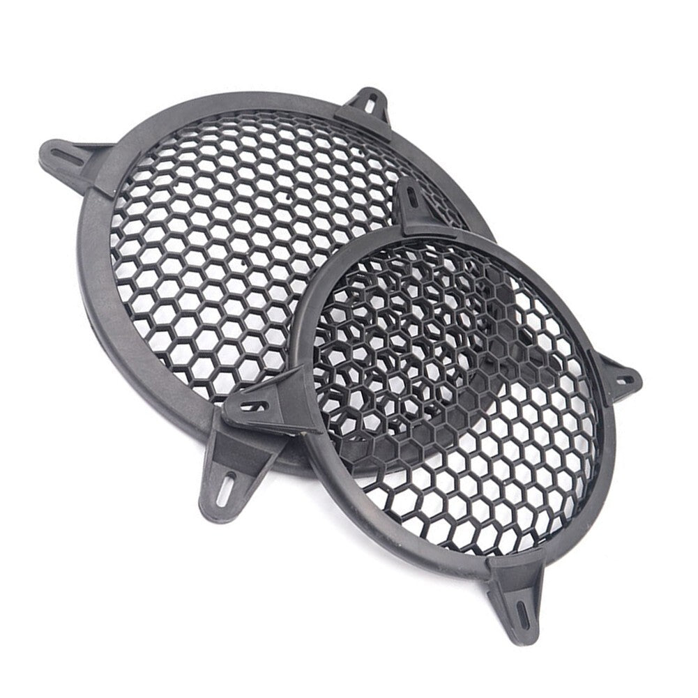 2pcs 12 inches Speaker Grill ABS Mesh Audio Subwoofer Guard Protector Cover