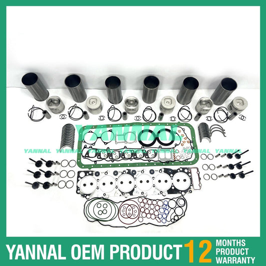 new V2607-DI Overhaul and Rebuild Kit with Gaskets for Kubota Diesel Engines